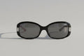 Coach HC8003-503411 Sunglasses LILLIAN BLACK w/GREY GRADIENT 55mm