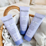Kerastase Blond Absolu Cicaflash Conditioner 75ml/2,5oz, Original Keratase Conditioner für Frauen/Männer, Haarpflegebehandlung