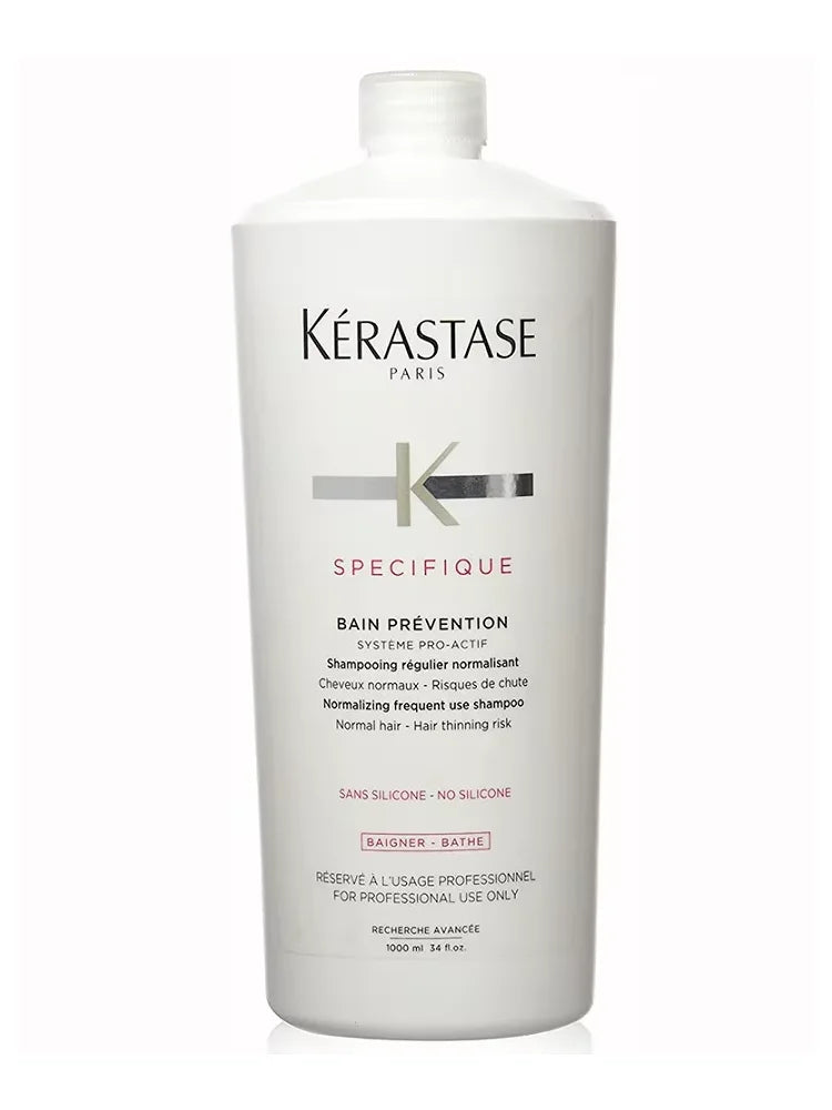 Kerastase Specifique Bain Prevention Champú 1000 ml, Champú original para cabello, Tratamiento para el cuidado del cabello
