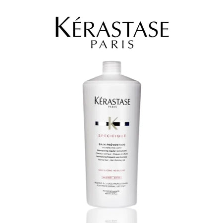 Kerastase Specifique Bain Prevention Champú 1000 ml, Champú original para cabello, Tratamiento para el cuidado del cabello