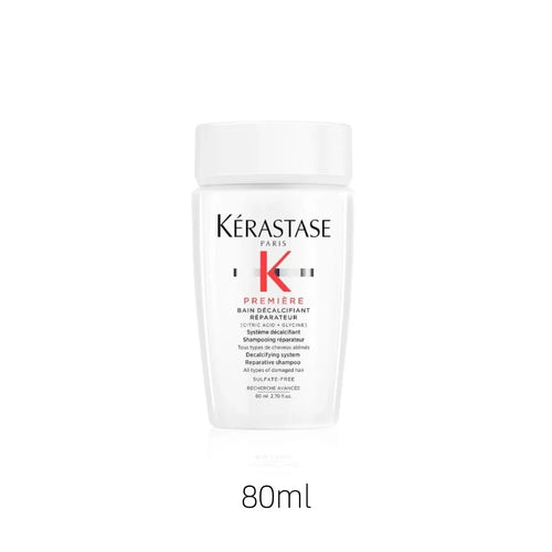 Kerastase Premiere Sulfate-Free Hair Repair Shampoo 80ml/250ml/500ml,  For All Damaged Hair Types, Strengthens & Smoothes