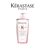 Kerastase Genesis Hydra-Fortifiant Shampoo 500 ml, für schwaches oder geschädigtes Haar, Anti-Bruch und Stärkung, spendet das Haar