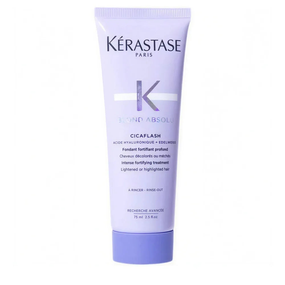 Kerastase Blond Absolu Cicaflash Conditioner 75ml/2,5oz, Original Keratase Conditioner für Frauen/Männer, Haarpflegebehandlung