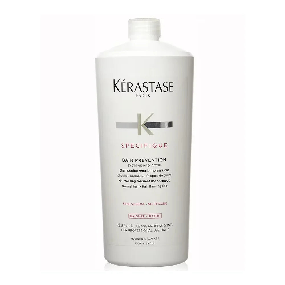 Kerastase Specifique Bain Prevention Champú 1000 ml, Champú original para cabello, Tratamiento para el cuidado del cabello
