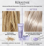 Kerastase Blond Absolu Cicaflash Conditioner 75ml/2,5oz, Original Keratase Conditioner für Frauen/Männer, Haarpflegebehandlung